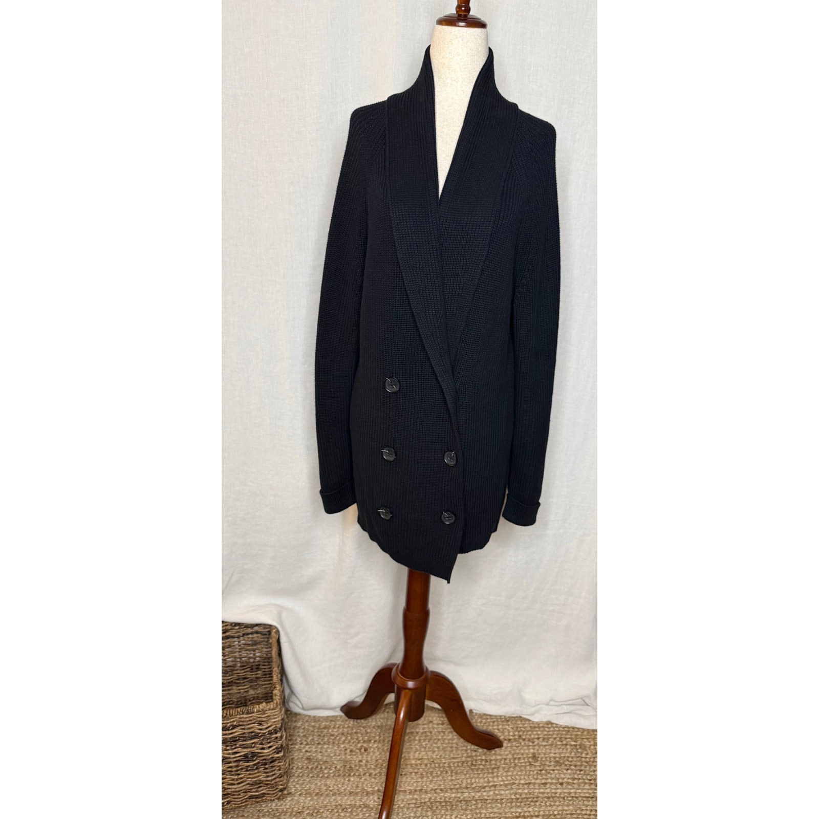 Margaret O’leary Navy Blue Cardigan Size Medium